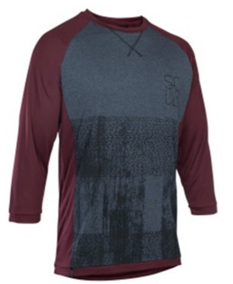 ION Bike MTB Tee LS 3/4 Scrub AMP