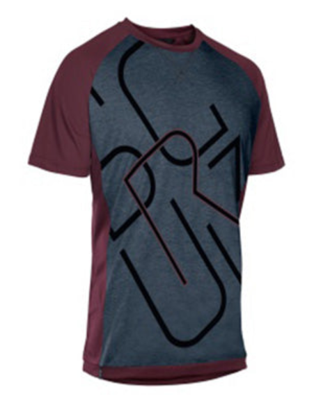 ION Bike MTB Tee SS Letters Scrub AMP